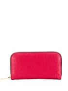 Etro Paisley Print Zip Around Wallet - Red