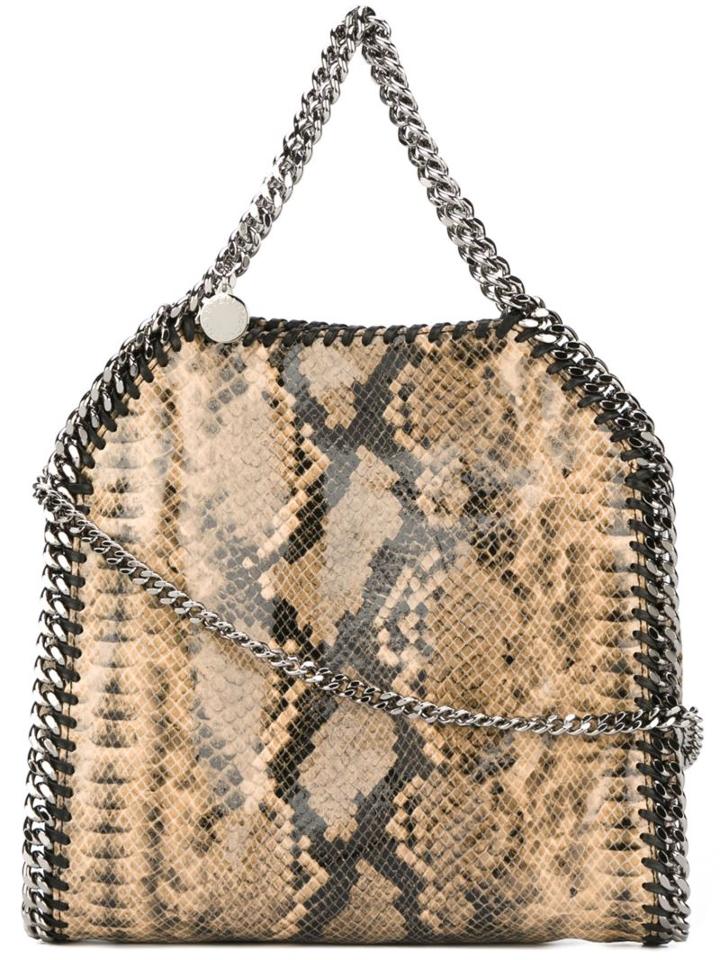 Stella Mccartney Mini 'falabella' Tote, Women's, Nude/neutrals, Polyester