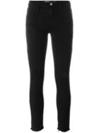 Iro Distressed Skinny Jeans, Women's, Size: 27, Black, Cotton/spandex/elastane