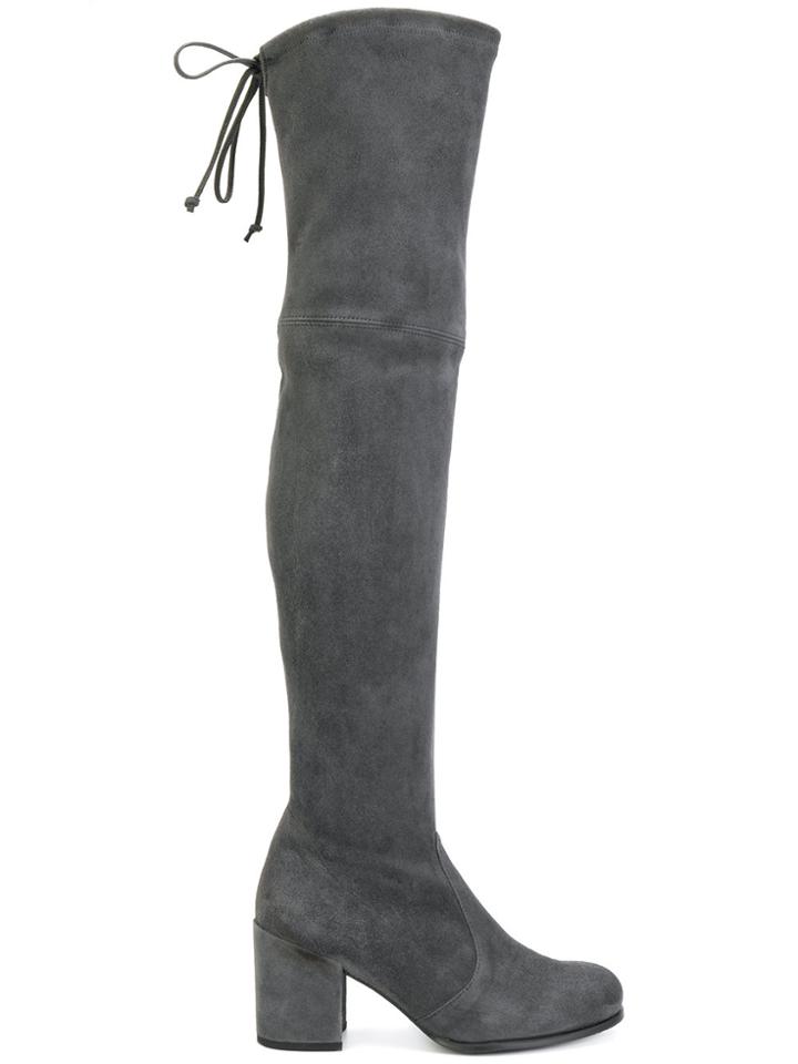 Stuart Weitzman Tieland Over-the-knee Boots - Grey