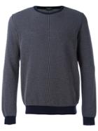 Zanone Knitted Sweater - Blue