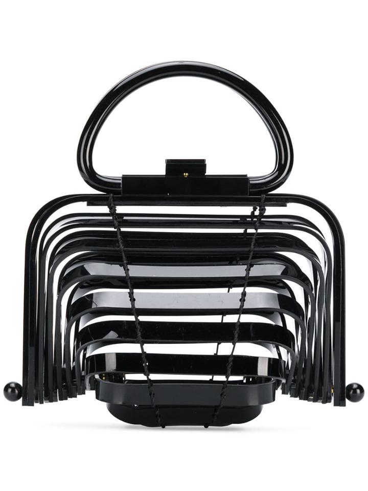 Cult Gaia Lilleth Mini Tote Bag - Black