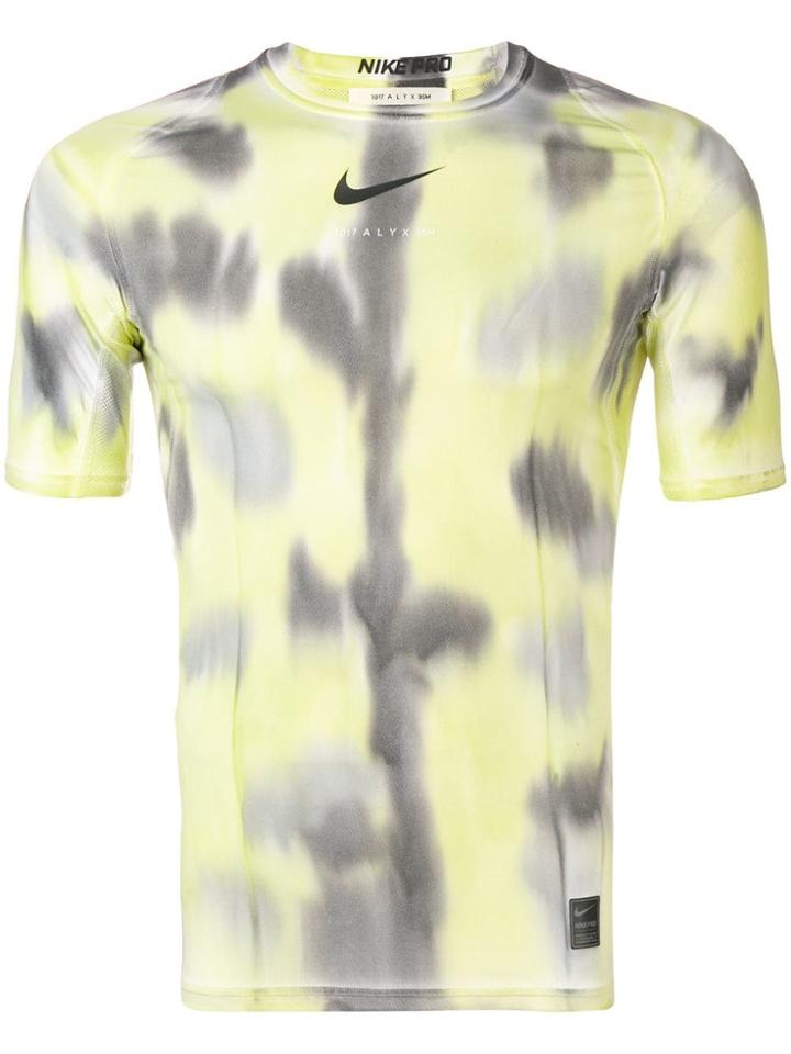1017 Alyx 9sm Sponge Print T-shirt - Yellow