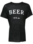 The Elder Statesman Beer Jumper, Adult Unisex, Size: Large, Black, Silk/cashmere