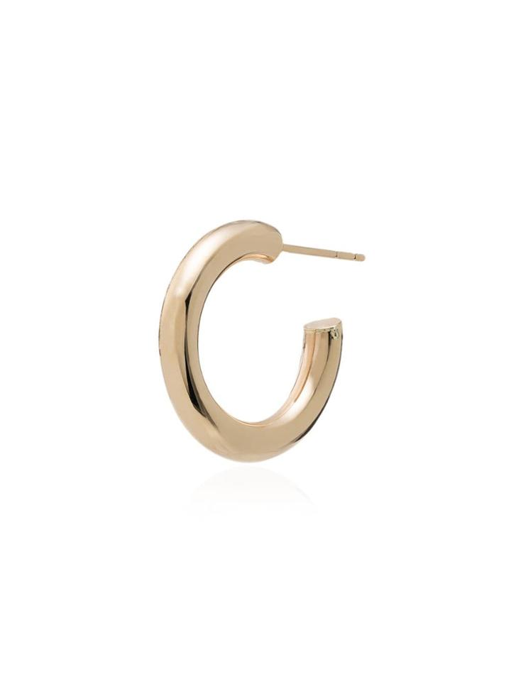 Loren Stewart Chubby Huggie Hoop Earrings - Gold