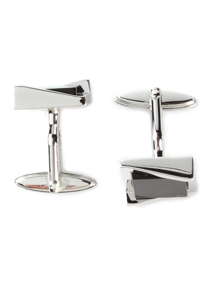 Lanvin Onyx Insert Cufflinks