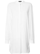 Ann Demeulemeester Sheer Oversized Shirt, Women's, Size: 38, White, Cotton