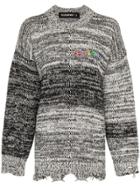 Filles A Papa West Oversized Sweater - Black