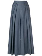 Antonio Marras Cropped Palazzo Pants - Blue