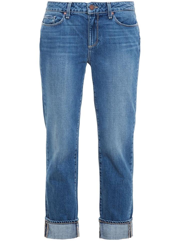 Paige Callie Boyfriend Jeans, Women's, Size: 27, Blue, Cotton/lyocell