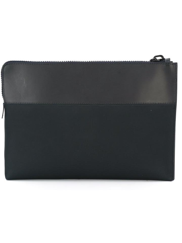 Troubadour Nylon Portfolio Case - Blue