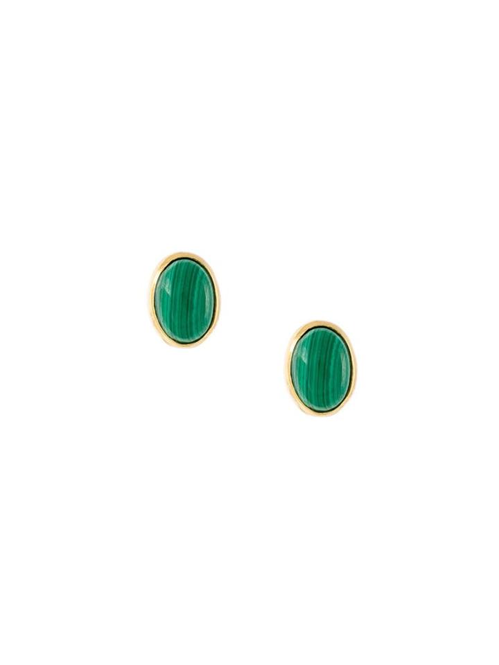 Wouters & Hendrix 'my Favourite' Stud Earrings, Women's, Green