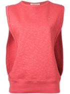 Theatre Products Slit Side Sweat Tank, Women's, Red, Cotton
