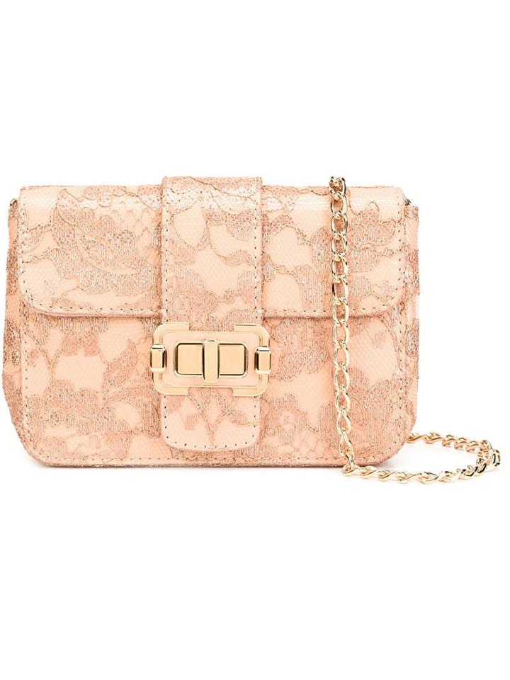 Monique Lhuillier Medium 'bianca' Shoulder Bag, Women's, Pink/purple