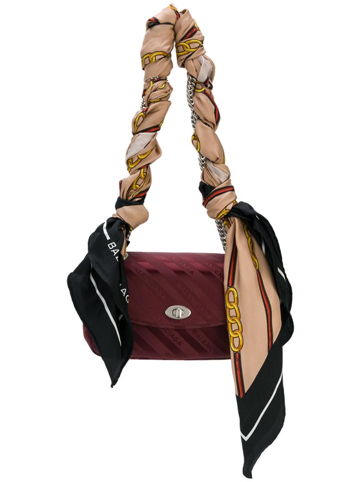 Balenciaga Jacquard Lock S - Pink & Purple