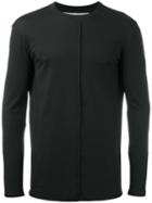 Damir Doma Open Seam Shirt, Men's, Size: Large, Black, Cotton