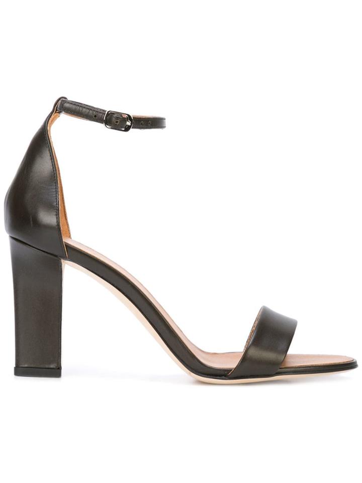 Victoria Beckham Strap Sandals - Black