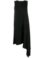 Thom Krom Asymmetric Midi Dress - Black