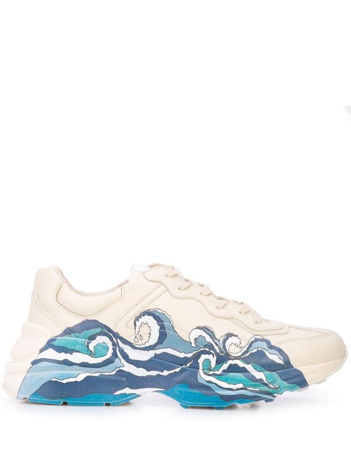 Gucci Rhyton Sneakers - Neutrals