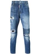 Dsquared2 Classic Kenny Twist Jeans, Men's, Size: 46, Blue, Cotton/polyester