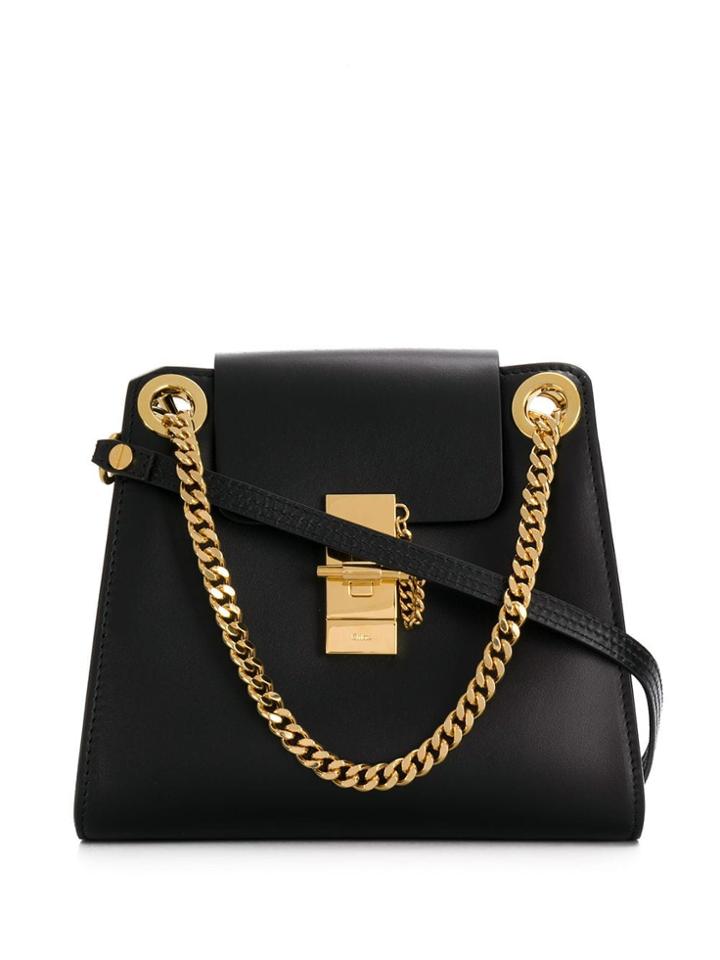 Chloé Trapezoid Small Tote Bag - Black
