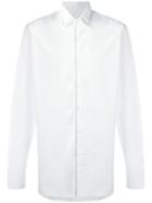 Prada - Stitching Detail Shirt - Men - Cotton - 41, White, Cotton