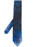 Etro Faded Paisley Tie - Blue
