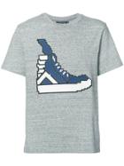 Mostly Heard Rarely Seen 8-bit Sneaker T-shirt - Grey