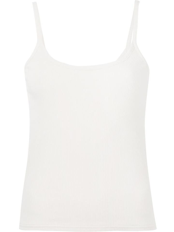 Cityshop - Cami Top - Women - Cotton/polyurethane - One Size, Nude/neutrals, Cotton/polyurethane