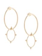 Natalie Marie 9kt Yellow Gold Alya Earrings