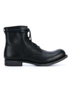 Kazuyuki Kumagai Lace-up Leather Boots