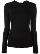 Givenchy - Ribbed Sweater - Women - Modal/wool - M, Black, Modal/wool