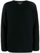 Comme Des Garçons Homme Plus Long Sleeve Jumper - Black