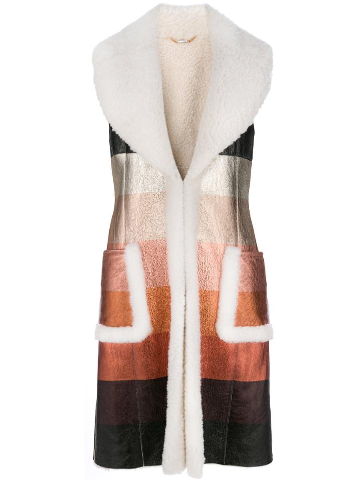 Fendi Dégradé Effect Gilet - Multicolour