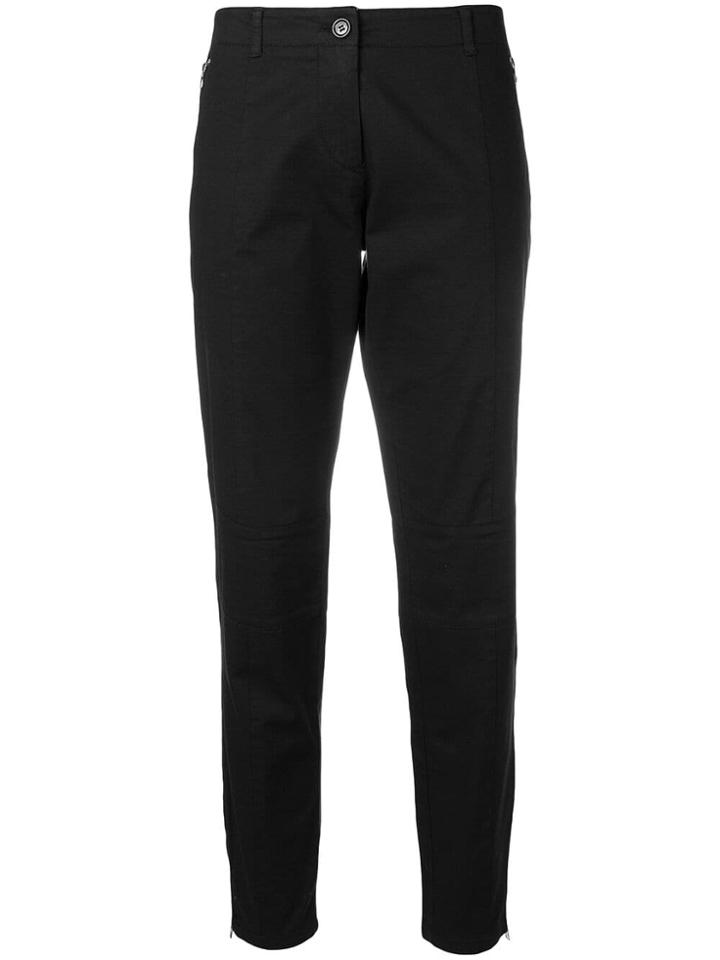 Moschino Vintage Cropped Chinos - Black