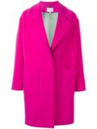Lala Berlin 'joon' Coat, Women's, Size: Xs, Pink/purple, Wool/polyamide/viscose