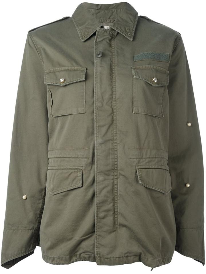 Tu Es Mon Tresor Concealed Fastening Boxy Jacket