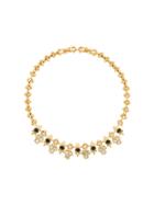 Nina Ricci Vintage Embellished Necklace - Metallic