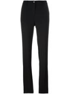 Etro Tailored Slim Fit Trousers, Women's, Size: 40, Black, Polyester/triacetate