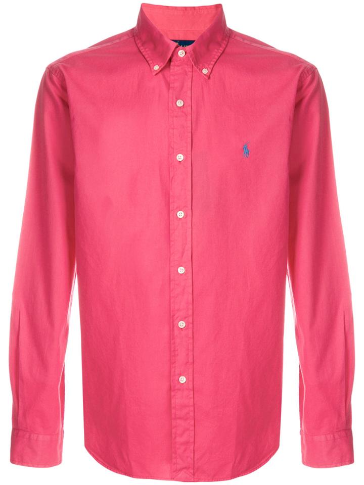Polo Ralph Lauren Button-down Shirt - Pink & Purple