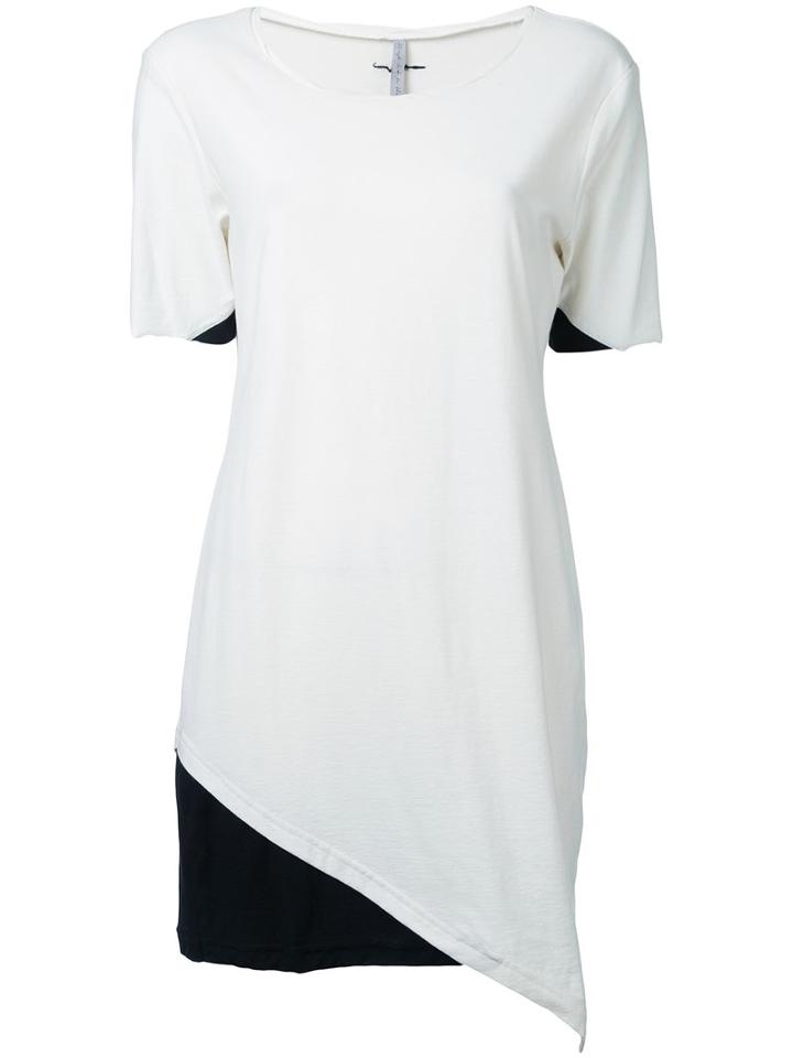 First Aid To The Injured - Rhomboid T-shirt - Women - Cotton - 4, White, Cotton