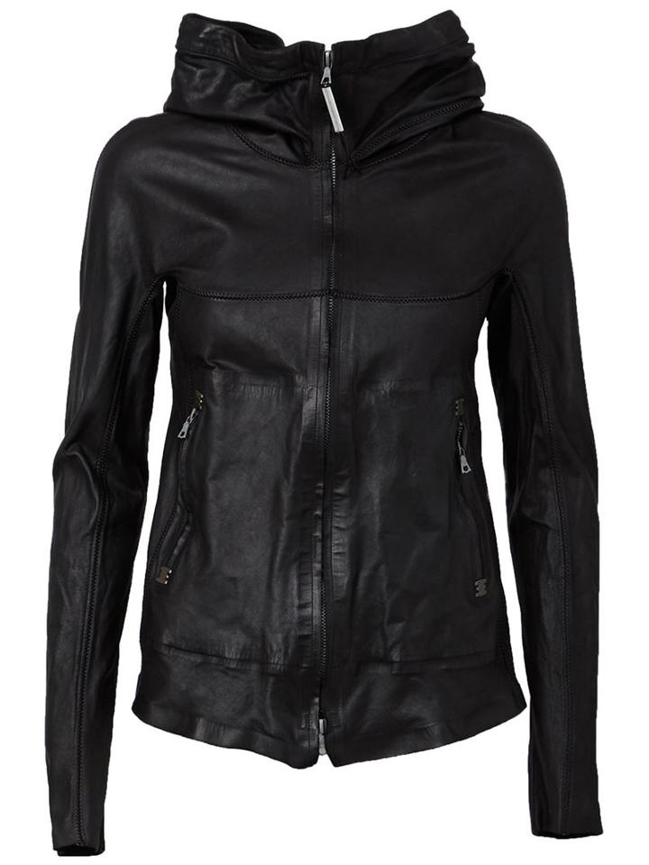 Isaac Sellam Experience 'clandestin Parchemin' Jacket, Women's, Size: 38, Black, Calf Leather