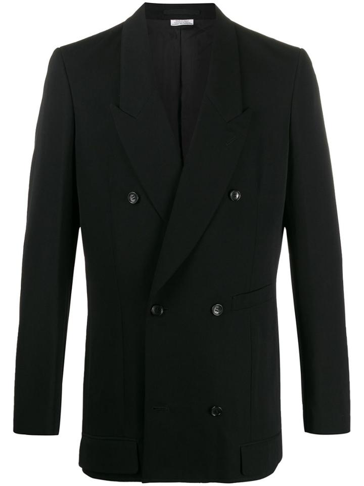Comme Des Garçons Homme Plus Double-breasted Blazer - Black