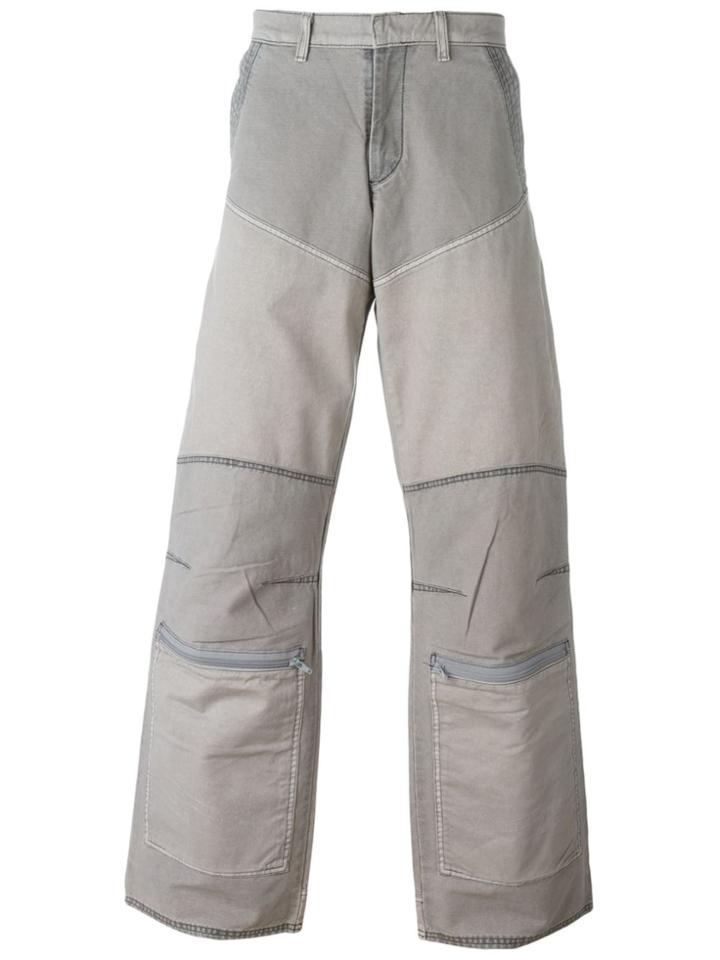 Walter Van Beirendonck Vintage Panelled Denim Trousers - Grey