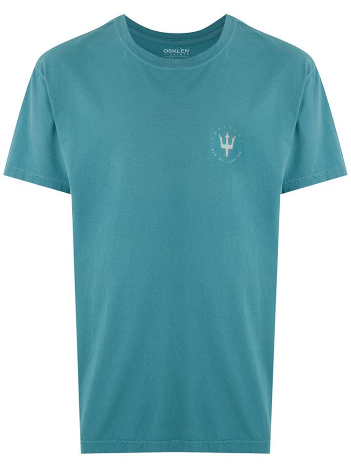 Osklen Tridente Hot Print T-shirt - Blue