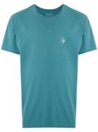 Osklen Tridente Hot Print T-shirt - Blue