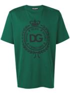 Dolce & Gabbana Kids Logo Print T-shirt - Green