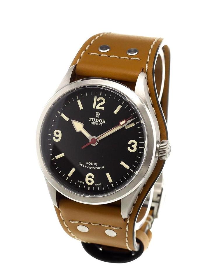 Tudor 'heritage Ranger' Analog Watch, Men's, Stainless Steel