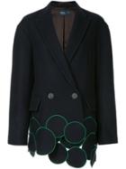 Kolor Patch Trim Single Breasted Jacket - Blue