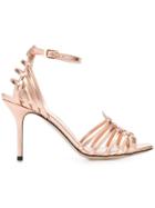 Pollini Strappy Sandals - Pink
